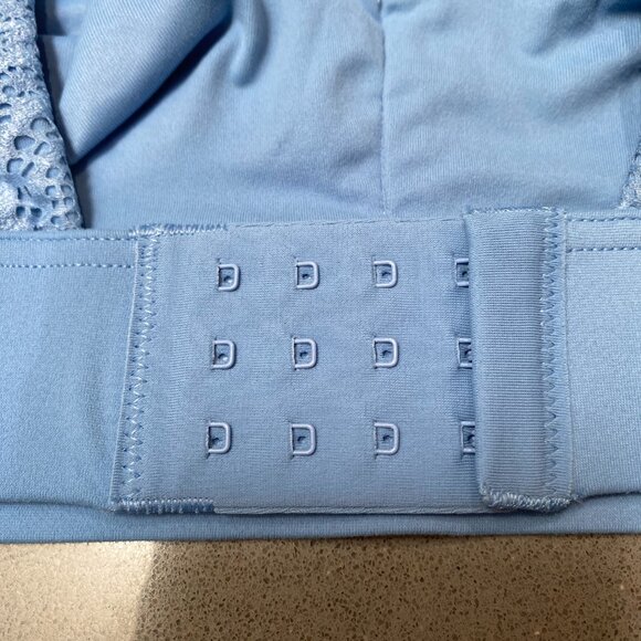 Women's Soma Embraceable Blue Lace Bralette - Picture 5 of 6